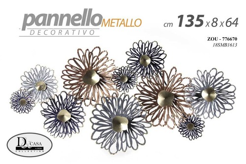 Quadro metallo parete pannello - parete,