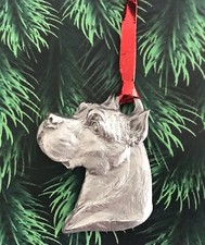 Pewter Silver Pit Bull