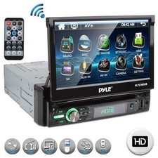Pyle 7 pollici Lettore CD/DVD/MP3 touch screen per auto con ricevitore USB AUX PLTS78DUB