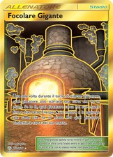 263-236 Focolare Gigante Gold Rara Segreta CEC Eclissi Cosmica ITA NM