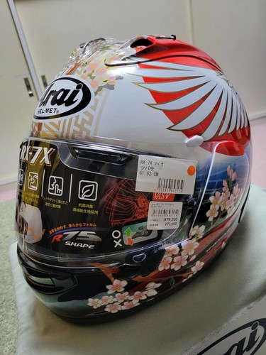 Casco moto sportivo arai - casco, rx-7x