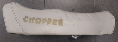 Sella bianca scritta chopper - scritta,