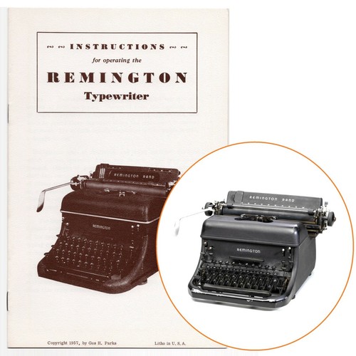 Macchina scrivere remington - da,