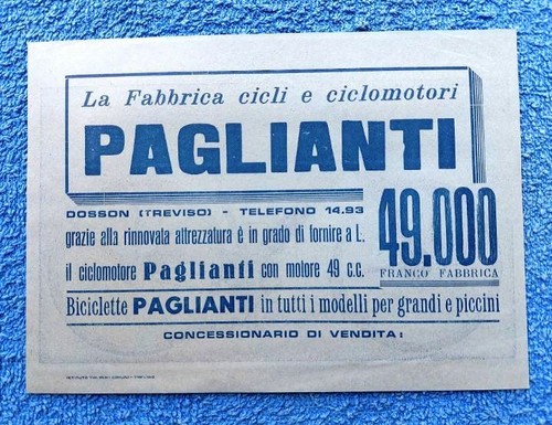 Paglianti ciclomotore cc - ciclomotore,