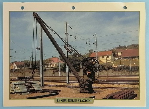 Gru delle stazioni treni - gru,