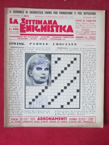 Settimana enigmistica 2013 - settimana,