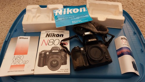 Nikon n80 f80 camera body - n80, with
