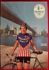 CARTOLINA BICI CICLISMO -  GIOS BROOKLYN  - GIULIANO FONTANA