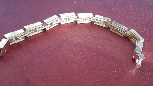 Prada bracciale placcato oro - prada,