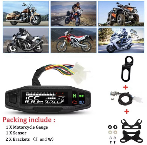Tachimetro digitale per - per, moto