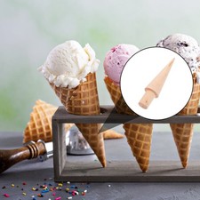 Creatore di di uova in legno Pratico utensile da cucina Rullo cono