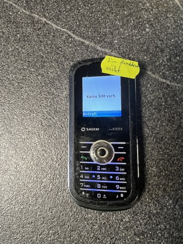 Sagem my220x nero - my220x, legge
