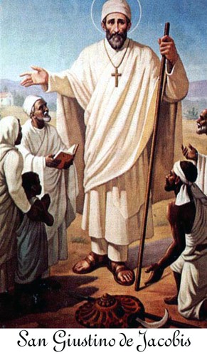 Santino holy card san giustino - santino,