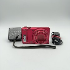 Nikon Coolpix S9100 Rosso -