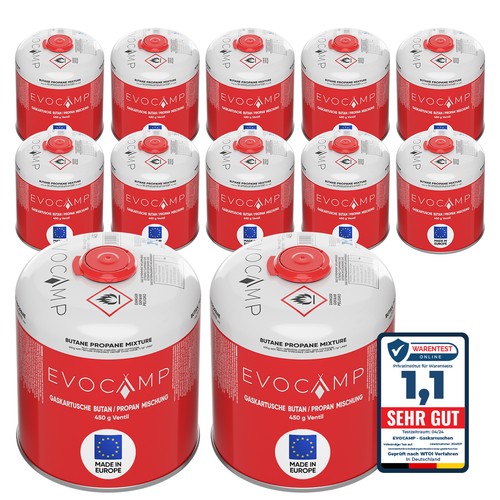 Evocamp cartucce gas - 12, g