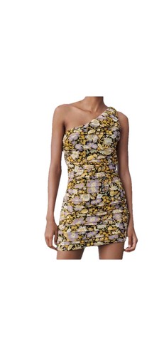 Abito zara monospalla - zara,