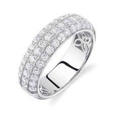 Da Uomo 14K Oro Bianco