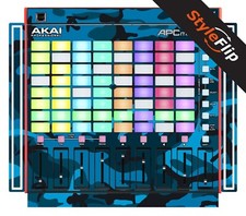 Akai APC Mini MK2 Skin | Blu Mimetico | Decalcomania Protettiva | Pelli StyleFlip