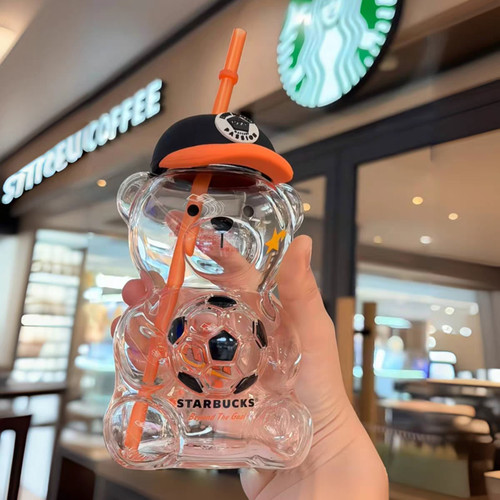 Starbucks soccer bearista - starbucks,