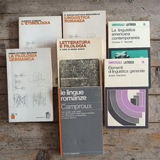 Lotto 7 libri linguistica e