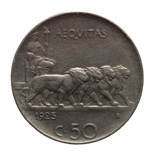 Regno italia 50 - d'italia,