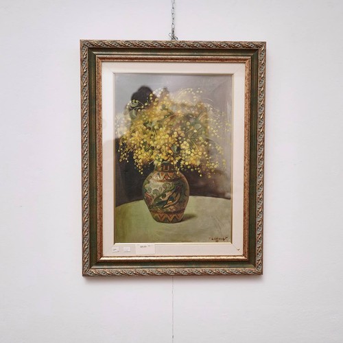 Quadro olio mimose del - olio,