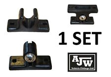 1 x fermo porta nylon nero box cavalli rimorchio furgoni autobus camion pullman