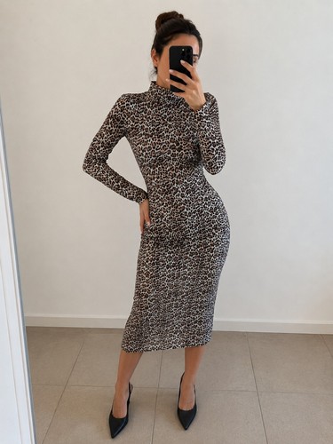 Yamamay abito midi animalier - yamamay,