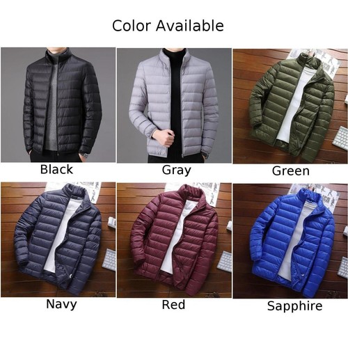 Cappotto uomo elegante piumino