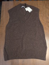 Nuovo ZARA M GILET MAGLIA