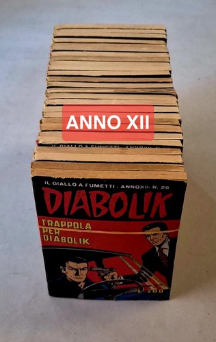 Diabolik prima serie anno xii - diabolik,