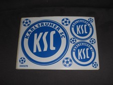 Set adesivi sticker KSC Karlsruher SC - 3 loghi Bundesliga calcio