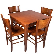 Set 1tavolo laminato - 1tavolo, 80×80