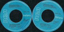 DISCO 45 GIRI     PAOLO HOLLESCH ‎– UN COLPO DI REMO // LUCE DEGLI OCCHI
