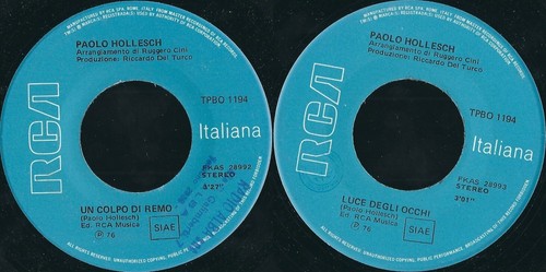 Disco giri paolo - ,