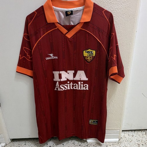 Maglia retro roma diadora - maglia,