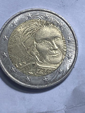 Moneta 2 EURO "Simone Veil / Francia" - MOLTO RARO errore di CONIO