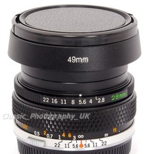 Olympus ZUIKO 28 mm ZEISS Flektogon 2,4/35 mm PANCOLAR 1,8/50 mm adatto per paraluce 49 mm