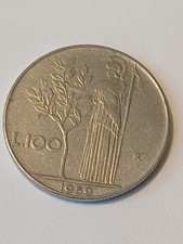 100 LIRE 1959 MB MINERVA