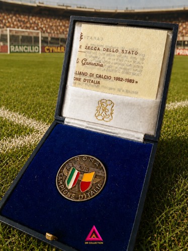 Medaglia scudetto roma 1983 - scudetto,