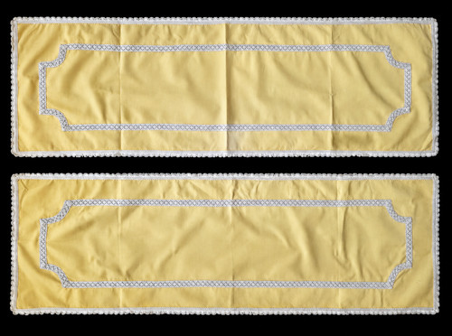 Coppia centri runner cotone