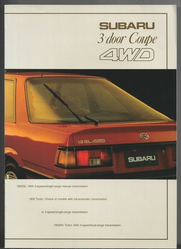 Subaru 1 8 turbo 4wd - turbo,