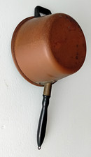 Paiolo in rame con manico in bachelite 1 kg pentola caldaia calderotto calderone