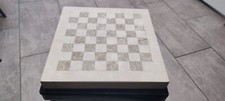 SCACCHIERA  E PEDINE IN PIETRA