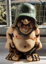 Statuetta Sturmtruppen Soldaten Artefice Ottanta anno 1985