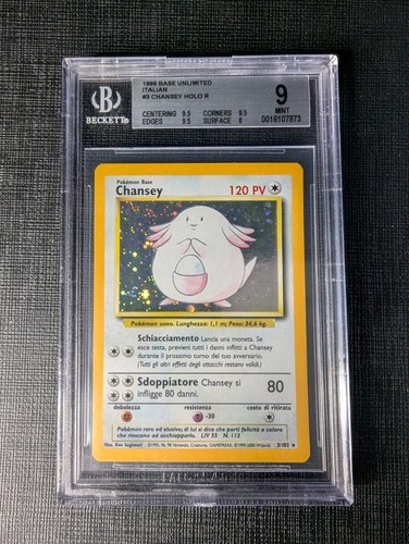 Beckett bgs chansey - chansey, base