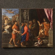 Antico dipinto religioso