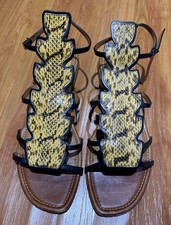 Fendi Python Detail Flat