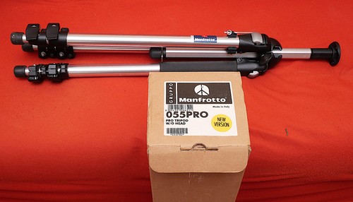 Treppiede manfrotto 055 - 055, pro