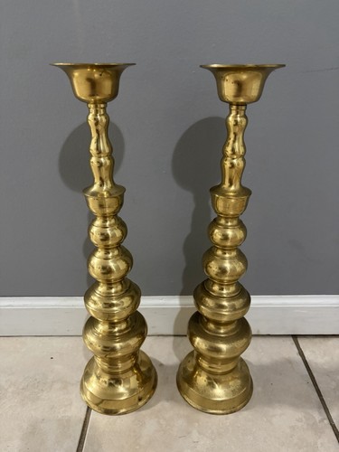 Coppia portacandele vintage - ,